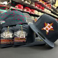 Image 1 of New Era 59Fifty Navy 2X Champions Hanging Flag