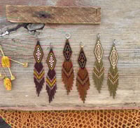 Image 1 of Backwoods fringe earrings