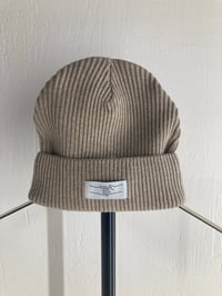 Image 1 of HANDSHAKE FISHERMAN BEANIE HEATHER SAND