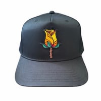 BLOOM AGAIN ALL BLACK HAT