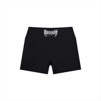 Image 2 of GYM SHORTS YOGA BOTTOMS