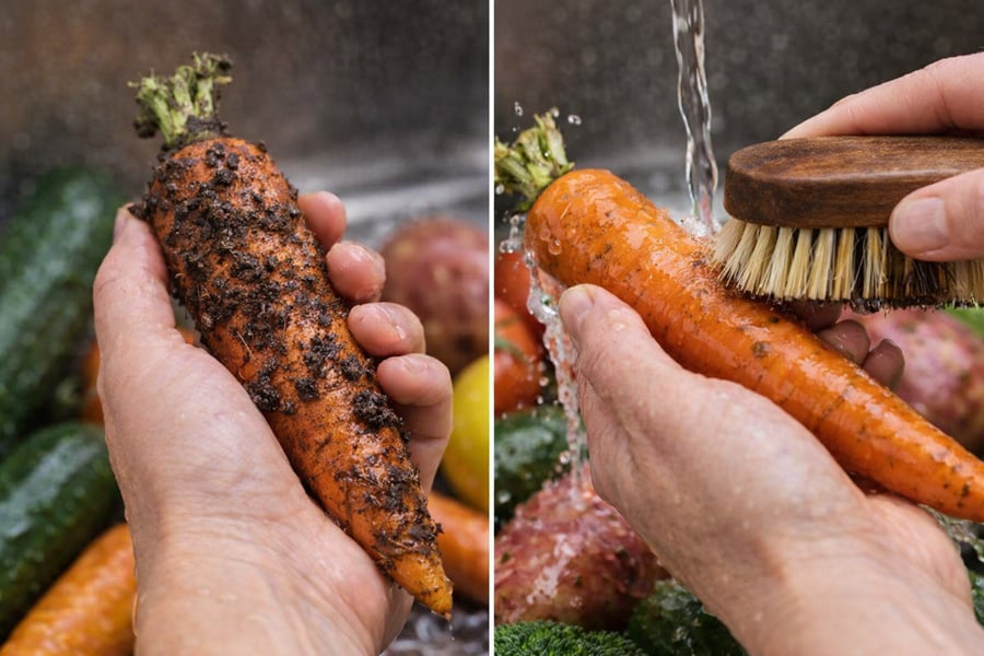 Vegetable Cleaning Brush