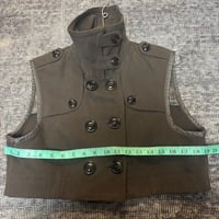 Image 6 of crop italian vest 