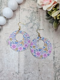 Image 3 of Poppy Hoop Earrings