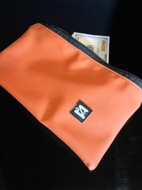 Image 1 of Orange Bespoke Bank Bag
