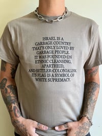 Image 3 of Israel is Garbage Shirt