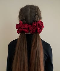Image 9 of SCRUNCHIE OVERSIZED WINE/WINO