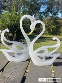 Image 1 of Handcrafted Swan Set