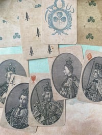 Image 1 of Fac Similé Musee Fournier, D'un Jeu Cartes Historiques Anglais 1790, 2004