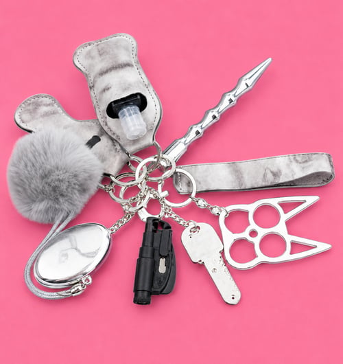Image of Baddie’s Self Defense Keychain 