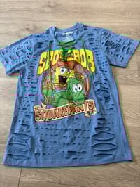 Medium SpongeBob lace destroyed 