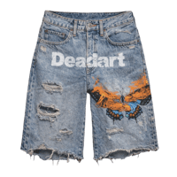 DEADART DENIM JORTS