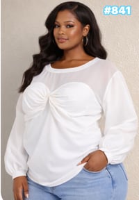 Image 3 of New Sz 20 Ashley Stewart Top #841*10