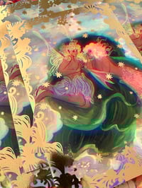 Image 2 of lake encounter foil print 