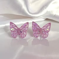 Image 1 of Luna Butterfly Studs