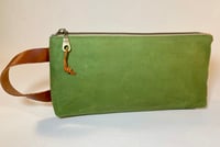 Image 2 of Green Waxed Canvas