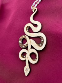 Image 2 of Crowley Snake Wood Ornament