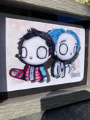 Image 2 of “Doc and Marty” shadow box