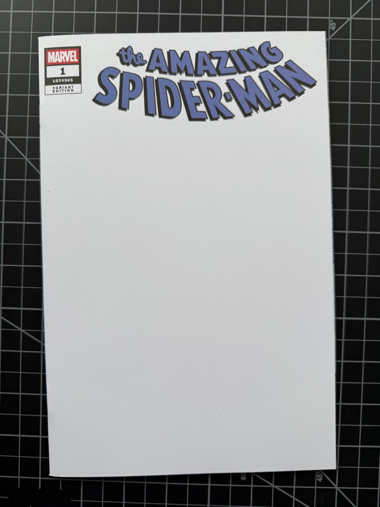 Image of Spider-Man Sketch Cover