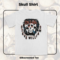 DR DEATH SKULL SHIRT (ONLY 1 SIZE L LEFT)