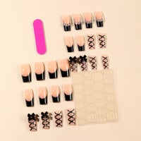 Image 18 of 24pcs Long Ballet Press On Nails 