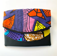 Image 1 of Fanny Pack Designs By IvoryB Purple Multi 