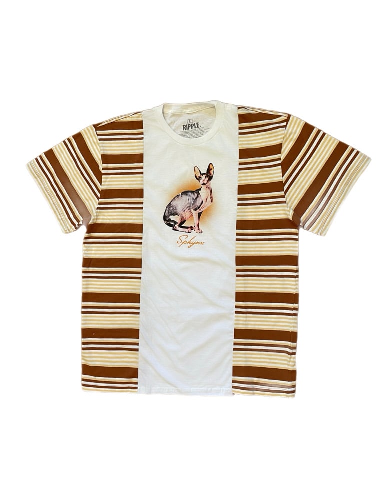 Sphinx Stripe Sleeve Tee