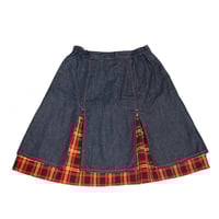 Image 3 of Hiromichi Nakano denim layered skirt 