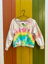 Image 1 of Krusty's Kustoms Rainbow Fade Sweatshirt