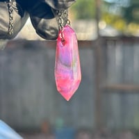 Image 14 of Crystal Pendant 3 - UV Psychedelic Pink