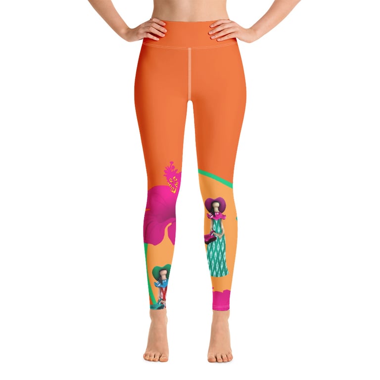 Orange Gifinas Leggings