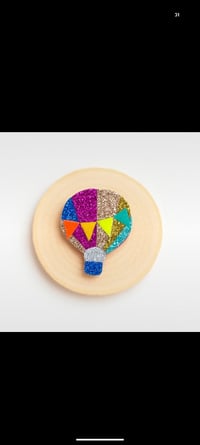 Broche montgolfière 