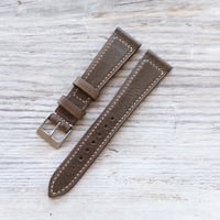 Image 1 of Classic Brown Saddle Calf - Box Stitch