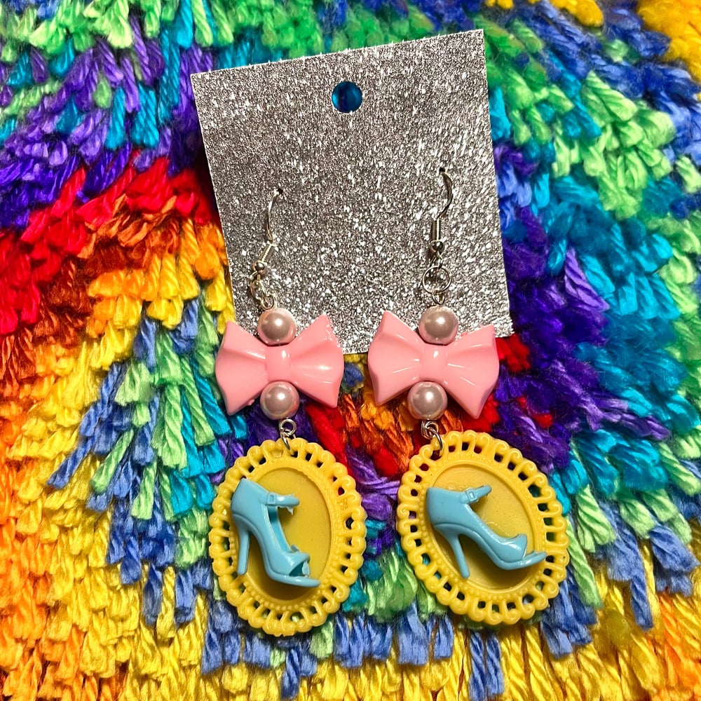 Image of Doll Shoe Earrings