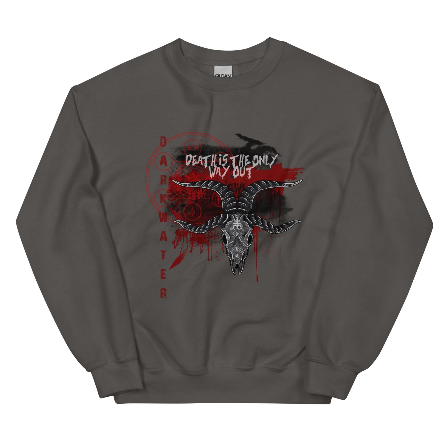 Image of Officially licensed Babalon Red skull Unisex Sweatshirt