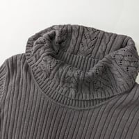 Image 3 of Women's Croft & Barrow® Ribbed Knit Tunic Sweater