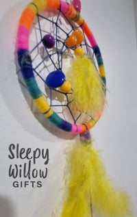 Image 1 of Bright Multicolour Dreamcatcher