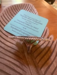 Image 4 of RESERVED Inlay water-bird ring 