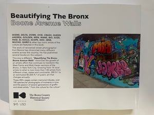 Image of Boone Avenue Walls Beautifying The Bronx (SIGNED)