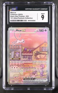 Mew Ex Black Star Promo-053 CGC 9