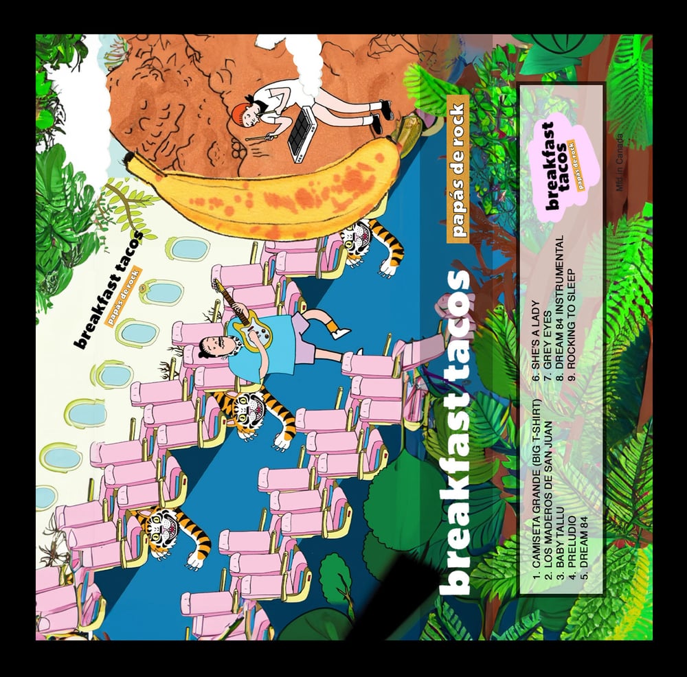 Image of breakfast tacos - Papás de Rock (cassette)
