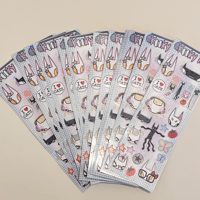 Image 4 of Kooky Katz sticker sheets