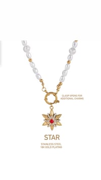 Image 4 of CORFU PEARL CHARM NECKLACE 