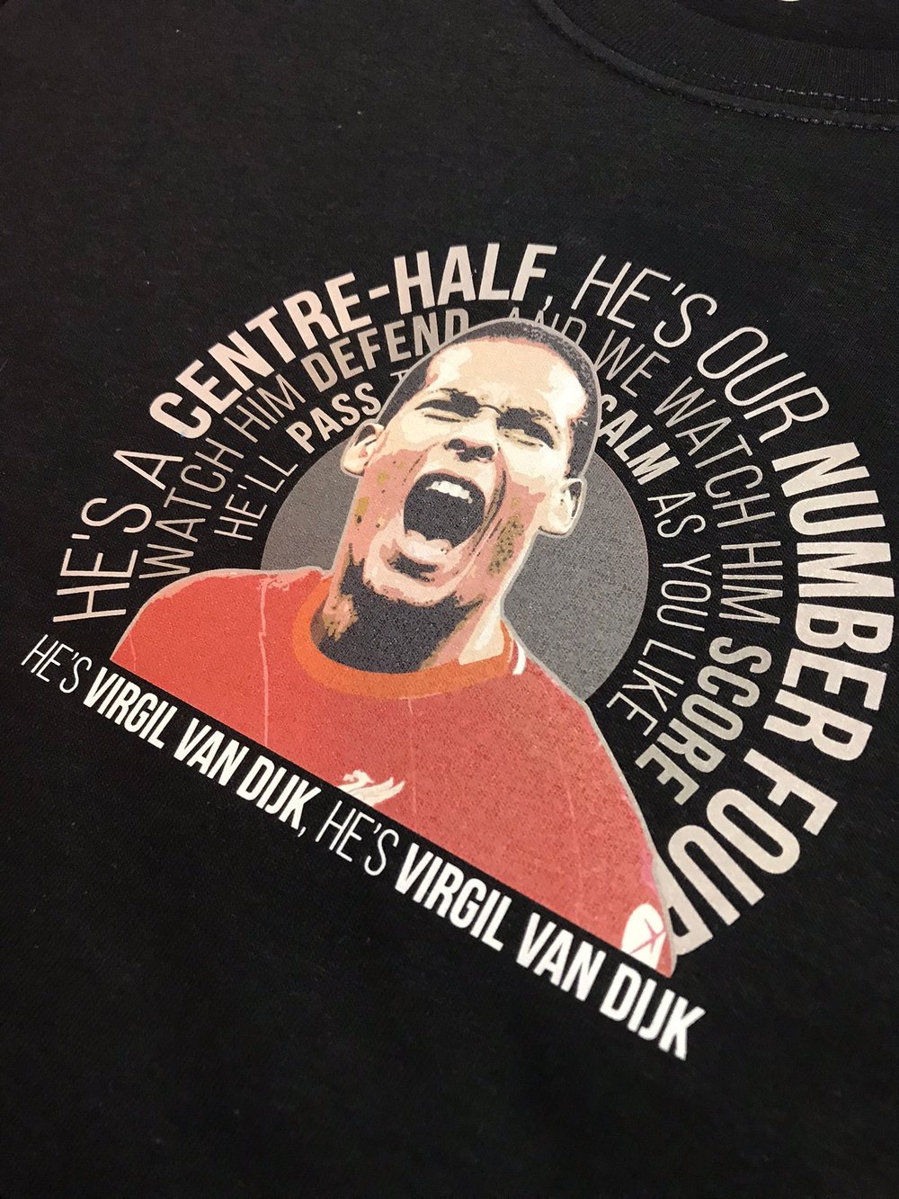 Calm as you like - Virgil van Dijk T-shirt
