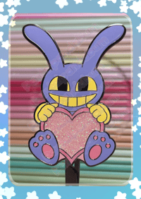 Image 2 of TADC - Jax heart Enamel Pin badge