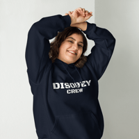 Image 3 of DISOBEY CREW HOODIE