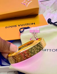 Gold LV Bracelet