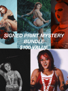 5 SIGNED PRINT MYSTERY BUNDLE