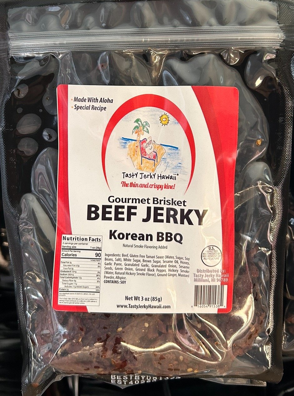 Image of Brisket soft and chewy Korean BBQ 3 oz bag