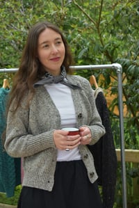 Image 2 of Shamrock Cardigan - Made in Ireland 